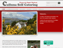 Tablet Screenshot of fortwilliamholiday.co.uk
